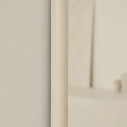 Elis – Specchio in cemento extra grande, a tutta altezza, con arco, 190 cm x 100 cm