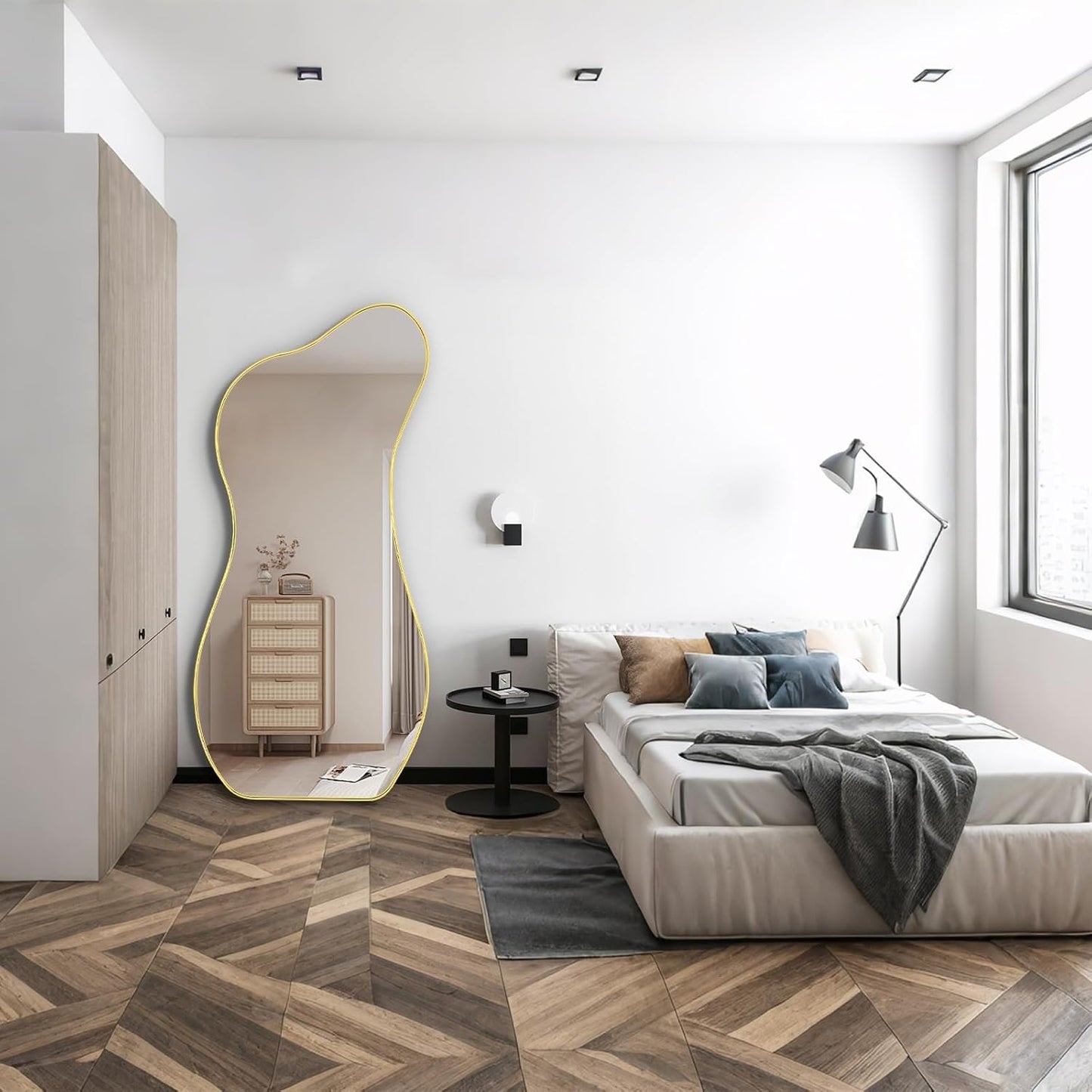 Specchio intero curvo 170x70 cm — SALDI