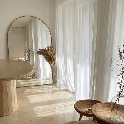 Grande specchio moderno in stile Pinterest con cornice dorata (180 x 119 cm) – Offerta speciale